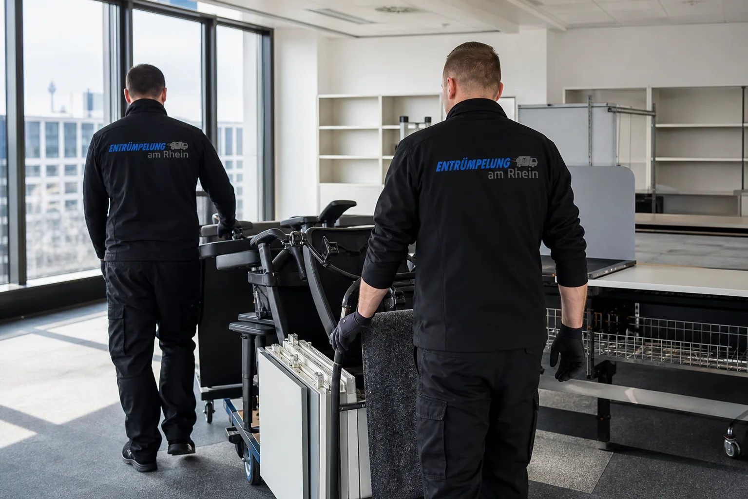 Professionelle Räumung von Büroräumen